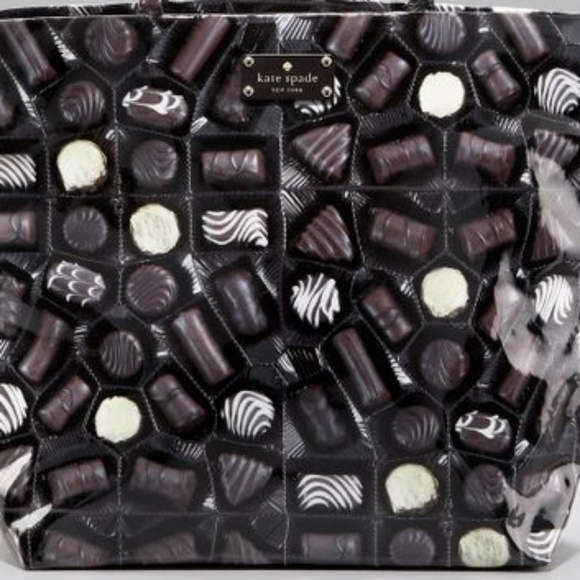 🎀 Kate Spade Chocolate Candy Bon Shopper Set - Picture 4 of 7